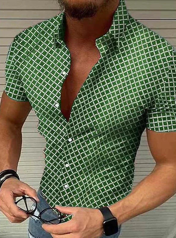 Variant image for Chemise Homme Élégante Douce avec Fermeture Éclair-13