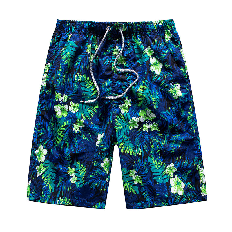 Short de plage imprimé pour hommes