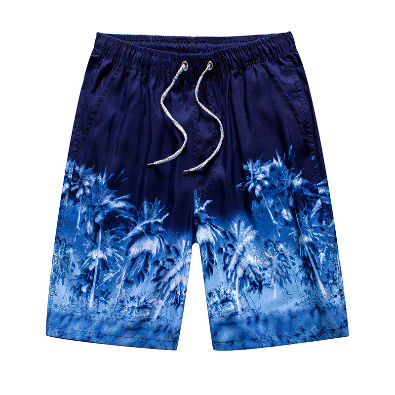 Short de plage imprimé pour hommes