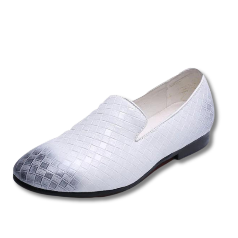 Chaussures formelles tissées pour hommes