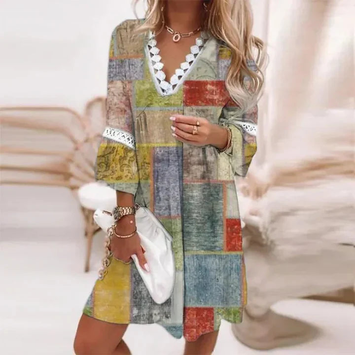Variant image for Robe d'Été Femme Floral Aéré Coton-57