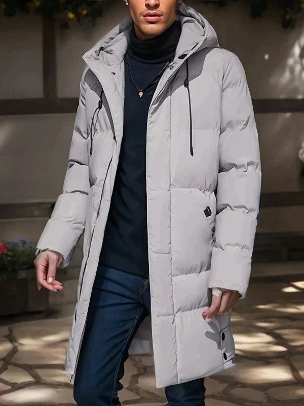Manteau d'Hiver Homme Épais en Polyester Moderne et Confortable 6