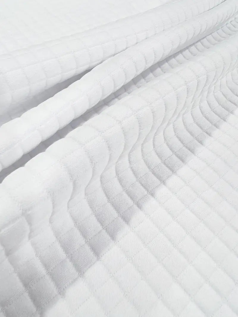 Sweat À Capuche Homme Motif de Gaufre Moderne en Mélange de Coton et Polyester-5