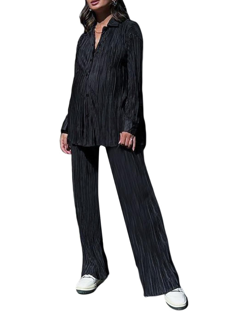 Duo plissé élégant pour femme