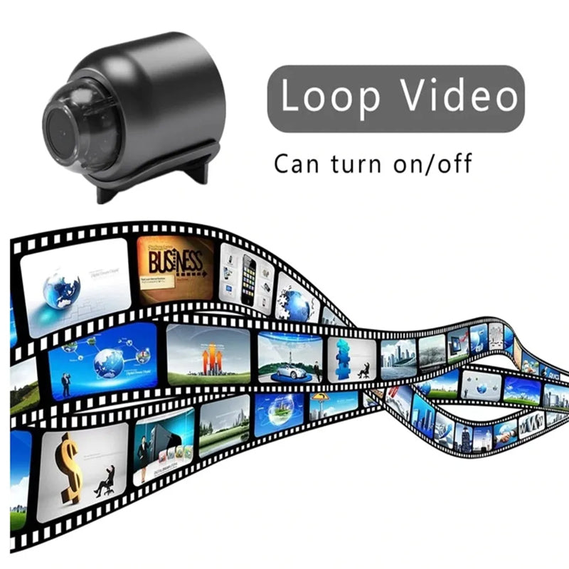 Caméra de Surveillance Sans Fil 1080P HD Wifi Compacte Design Discret-3