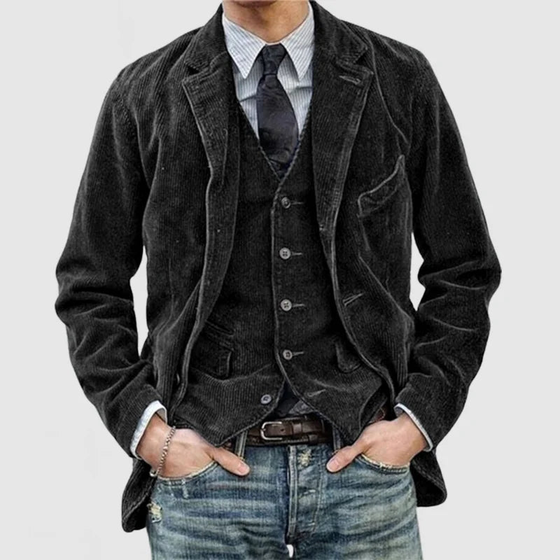 Variant image for Veste Homme Élégante en Cordon Classique pour Toutes Occasions-1