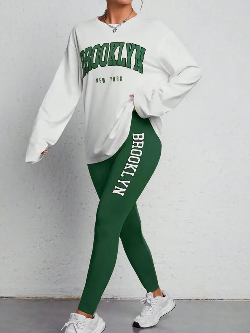 Variant image for T-Shirt Femme Manches Longues Col Rond 100% Coton-7