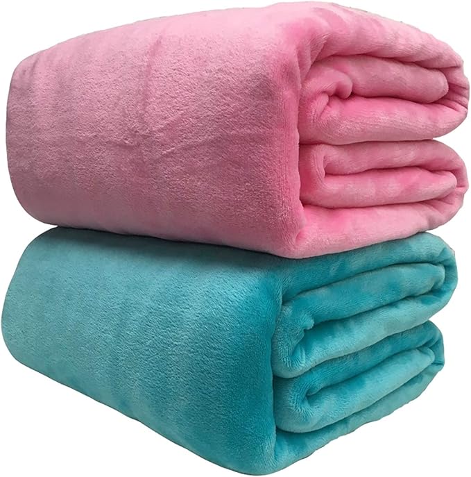 Couverture de flanelle en polaire corail