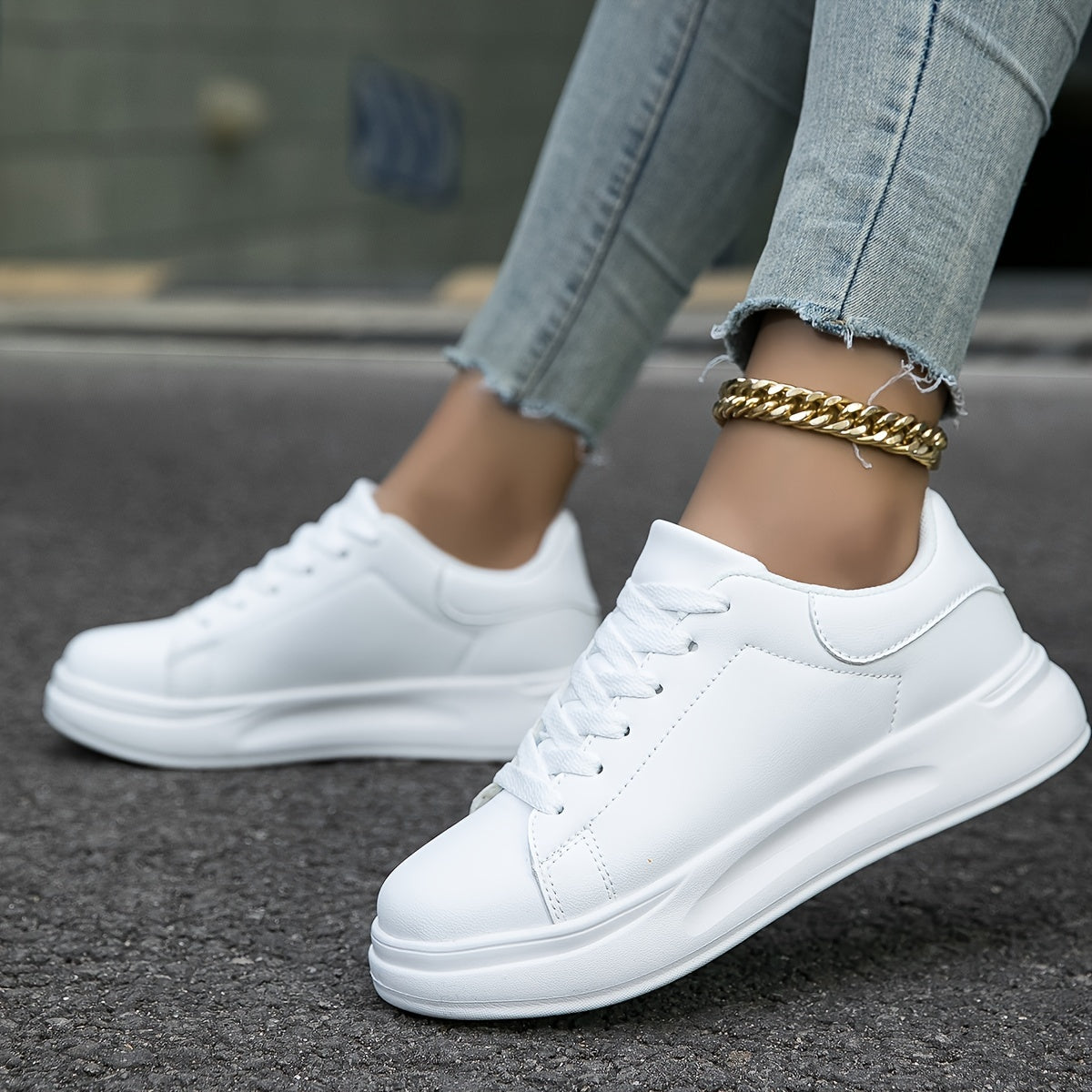 Baskets Femme Orthopédiques Confortables en Textile avec Semelle Amortissante 3