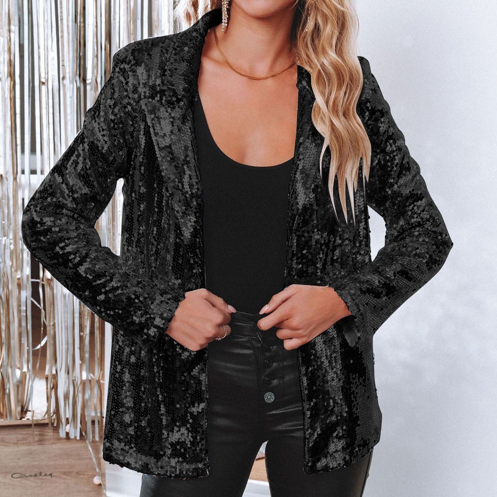 Blazer à Paillettes pour Femme 4