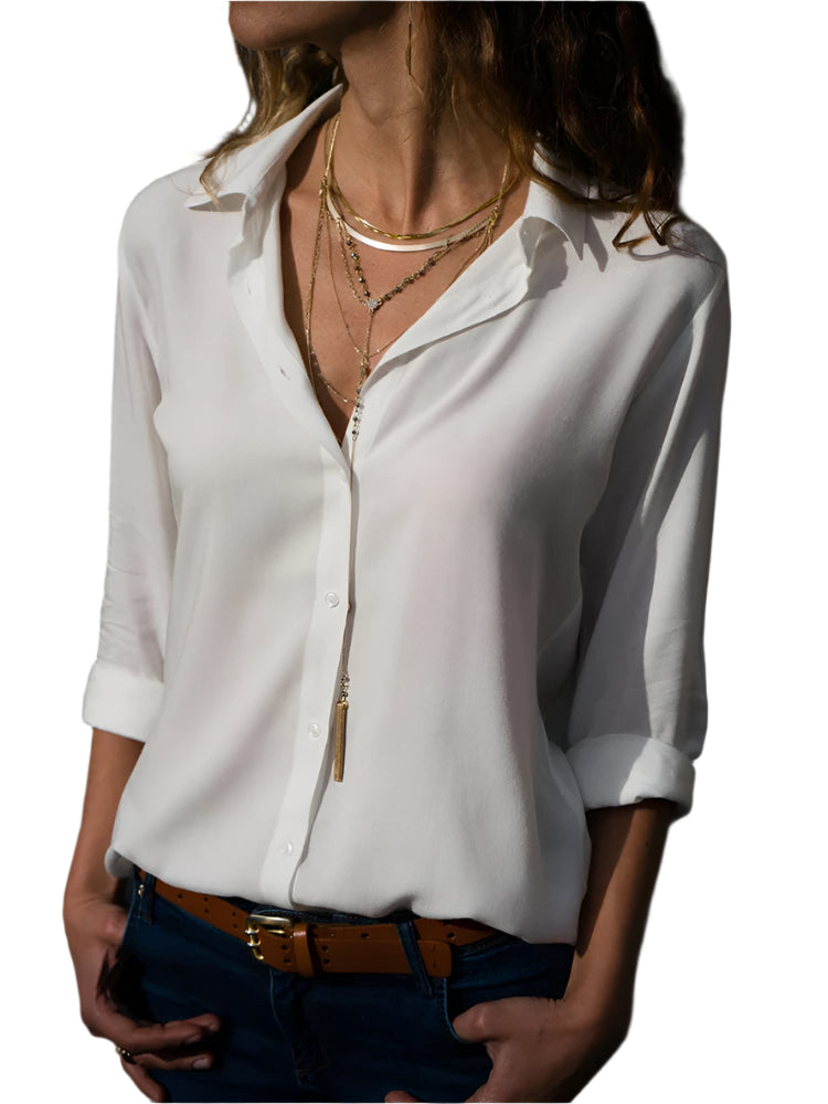 Blouse Femme Chic en Tissu Aéré 0