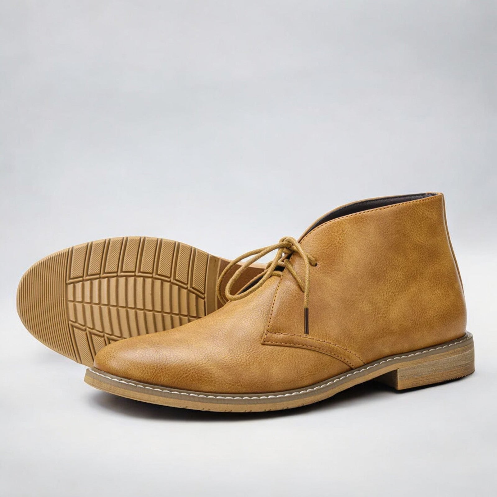 Bottes Chukka en Cuir pour Homme Élégantes 4