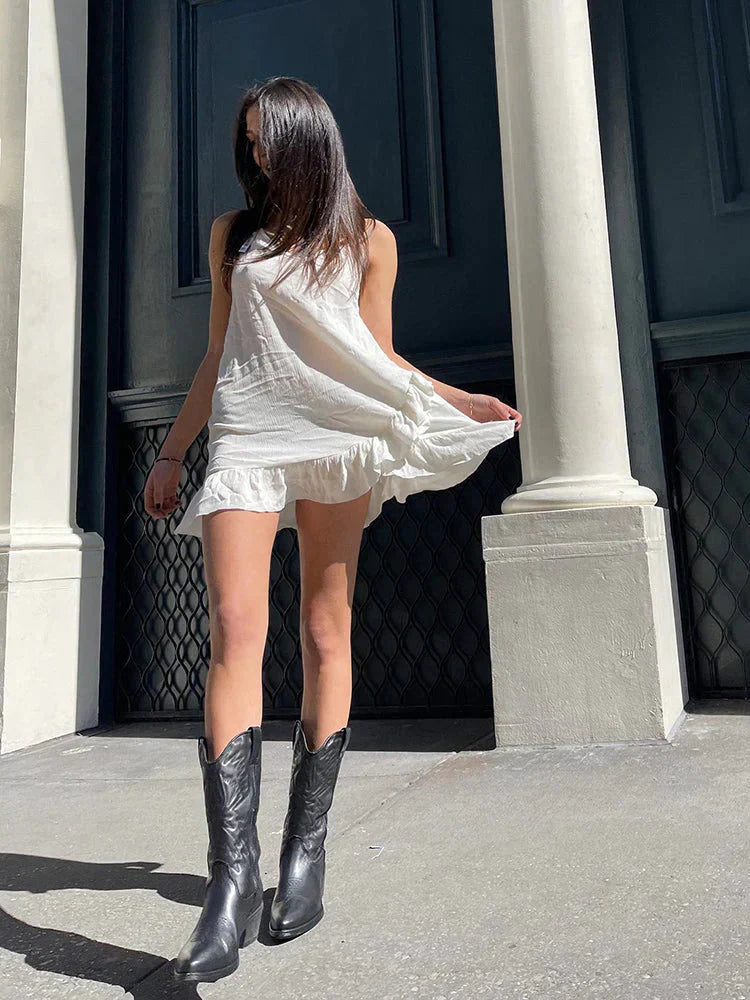 Bottes Cowboy Métalliques pour Femmes - Carina 2