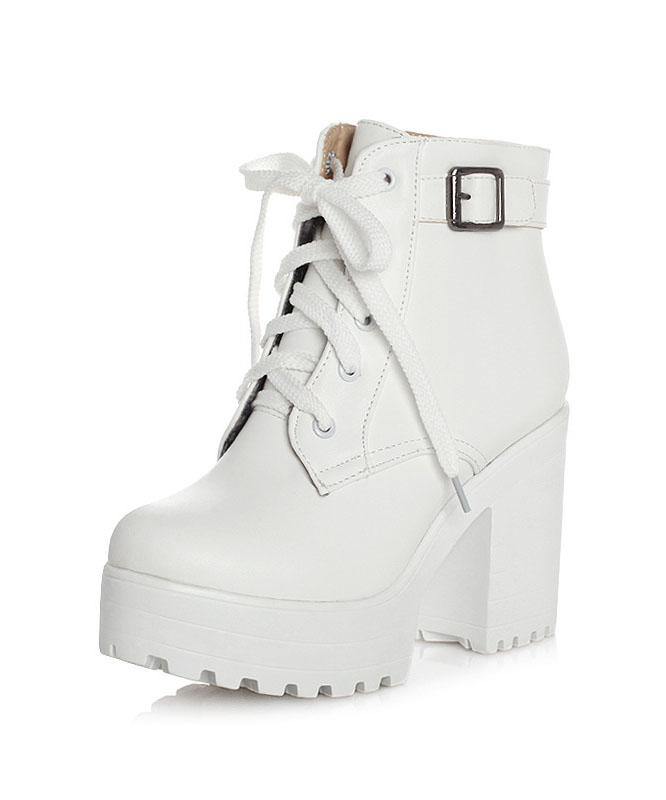 Bottes Femme à Brides Croisées 3