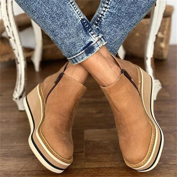 Bottes Hiver Femme Imperméables Avec Fermeture Éclair Latérale 2