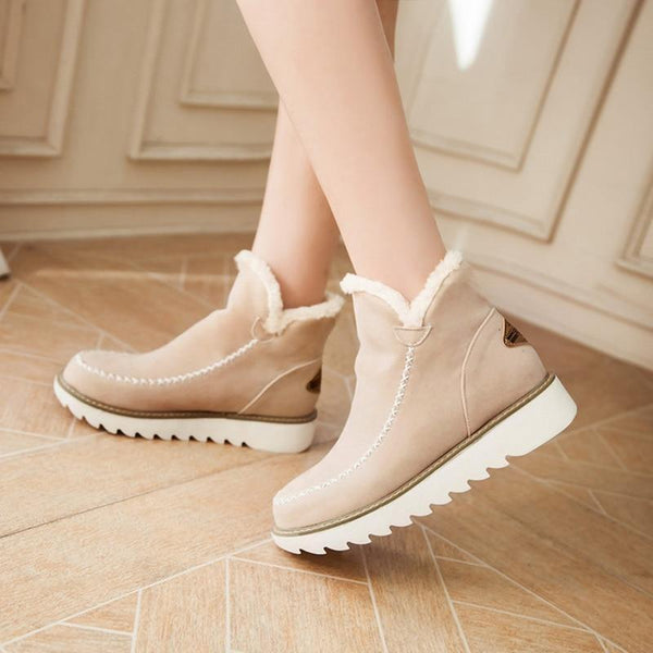 Bottes Hiver Femme Isolées Imperméables pour Activités Extérieures 6