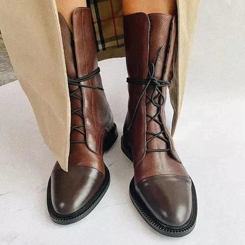 Bottes Vintage à Talon pour Femme 0
