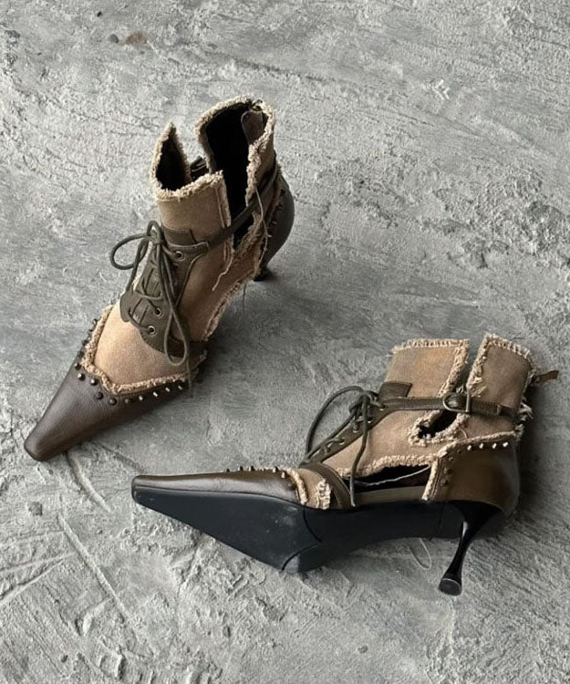 Bottes à Talons Hauts pour Femme Chic 3