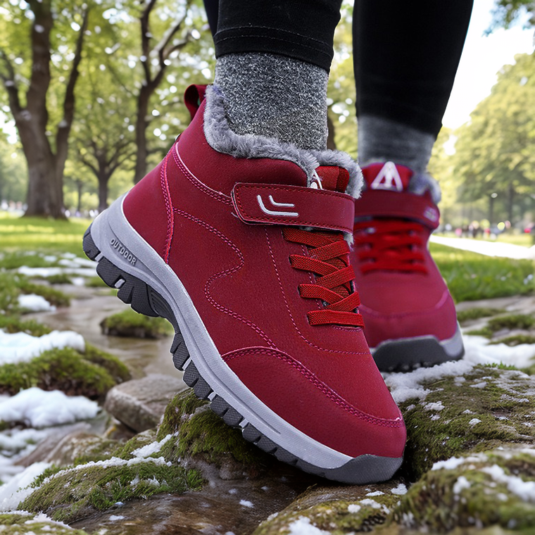 Bottes d'Hiver Femme Ergonomiques Imperméables avec Doublure Thermique 5