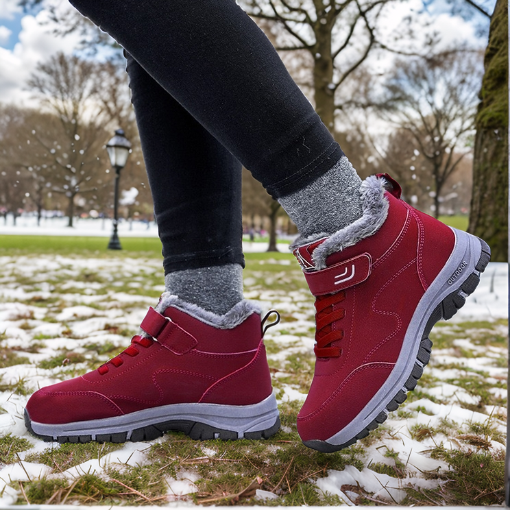 Bottes d'Hiver Femme Ergonomiques Imperméables avec Doublure Thermique 6
