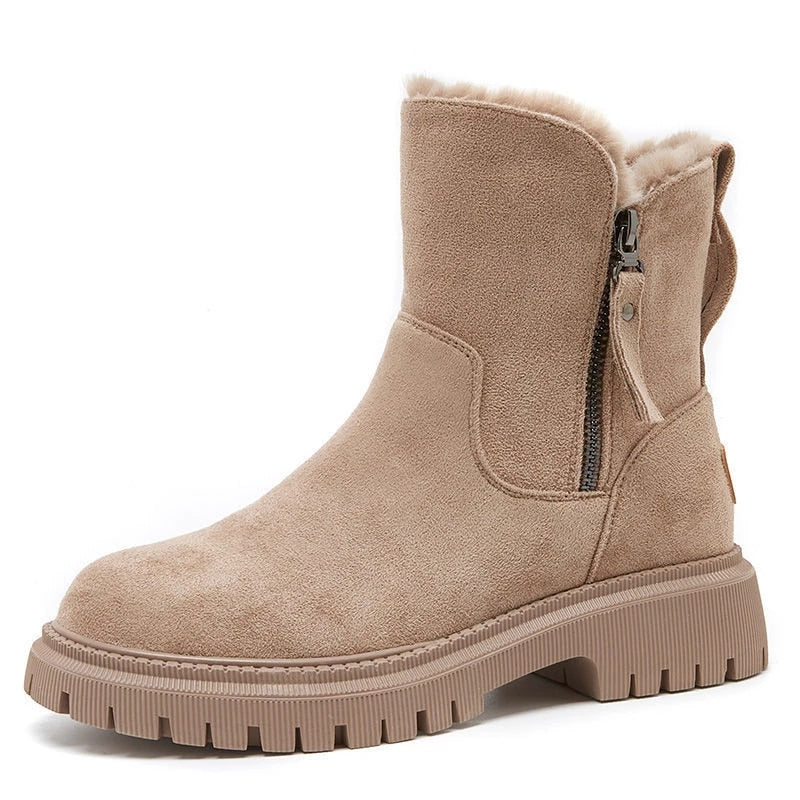 Bottes d'Hiver pour Femmes avec Doublure Chaude 6