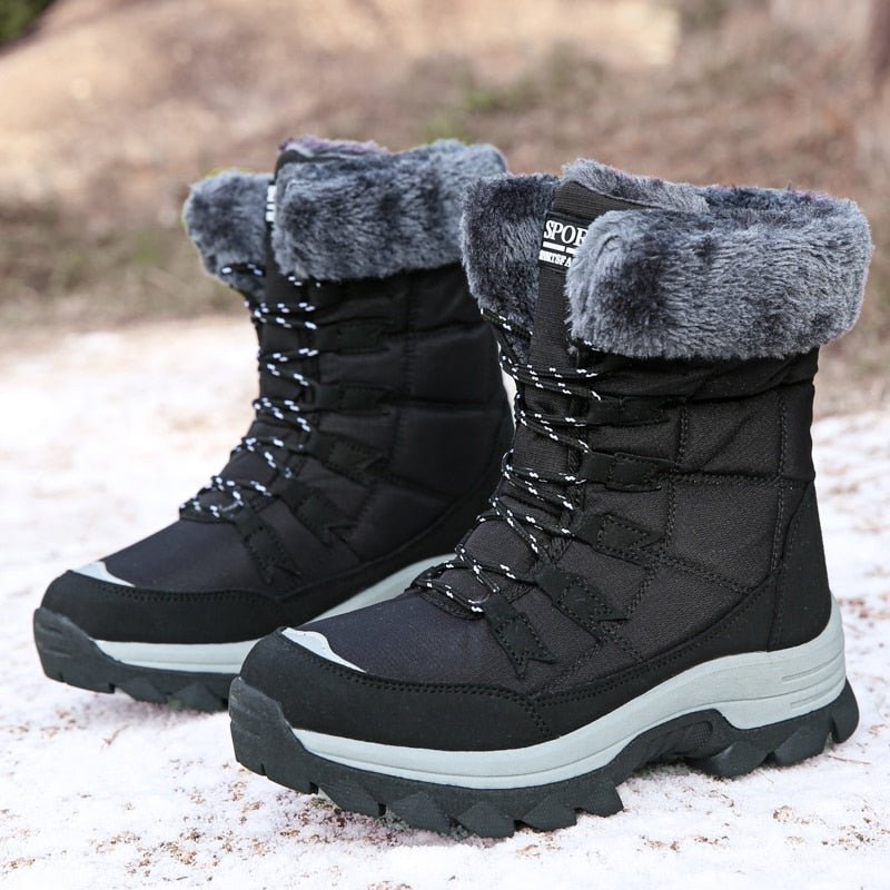 Bottes de Neige Femme Isolées pour Hiver 2