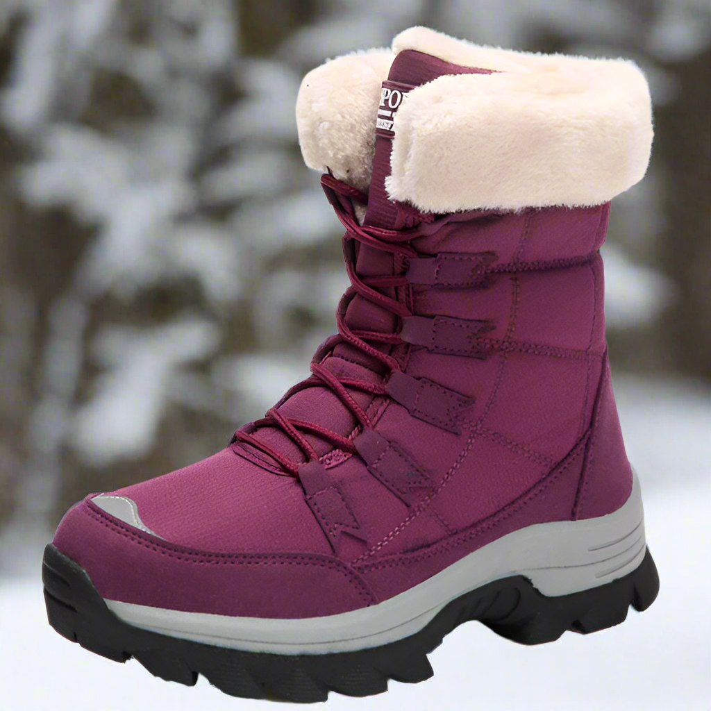 Bottes de Neige Femme Isolées pour Hiver 9