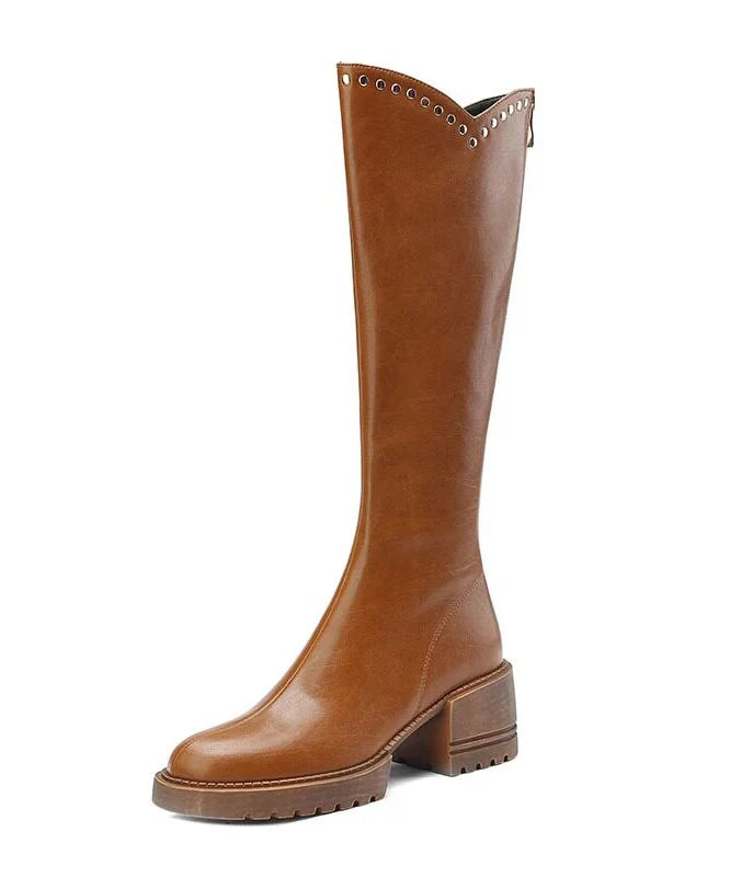 Bottes de combat montantes pour homme style militaire 4