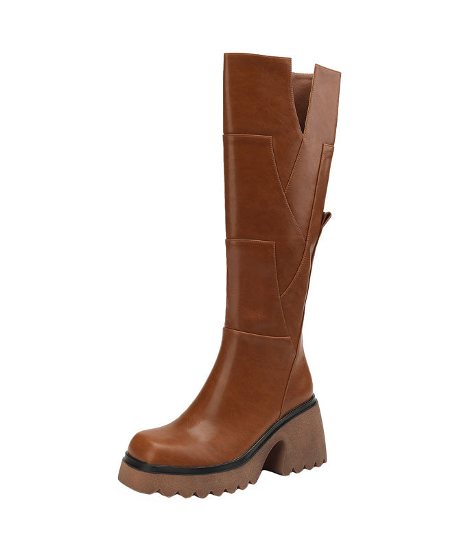 Bottes en Cuir pour Homme avec Fermeture Éclair 4