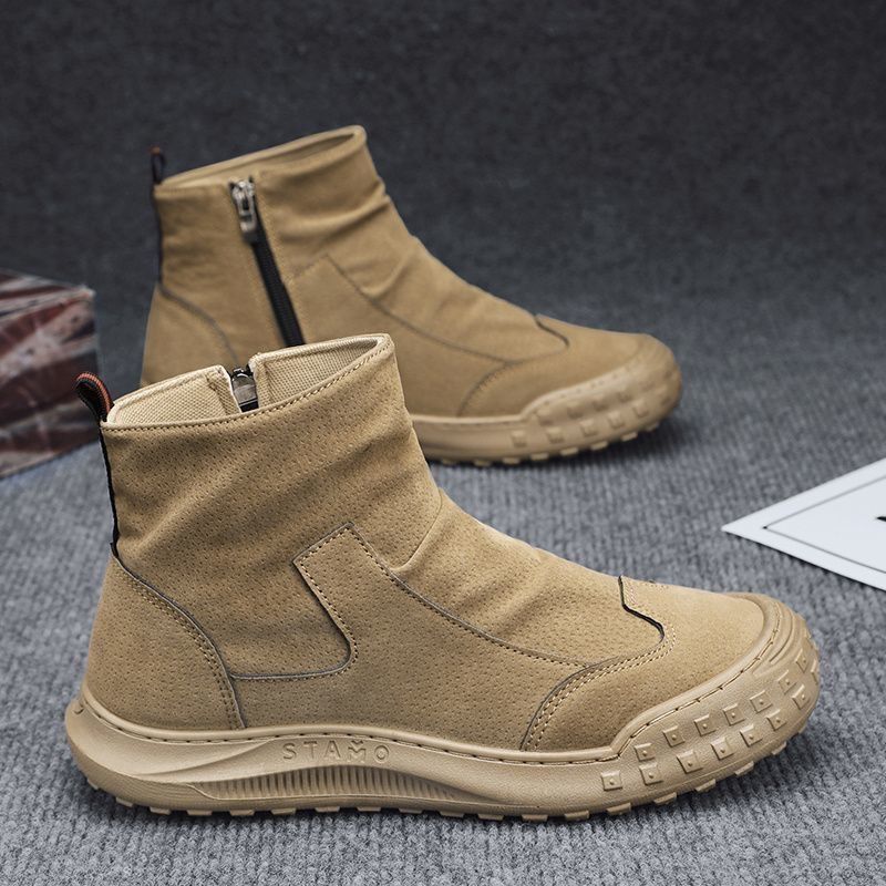 Bottines Montantes Femmes Tendance 0