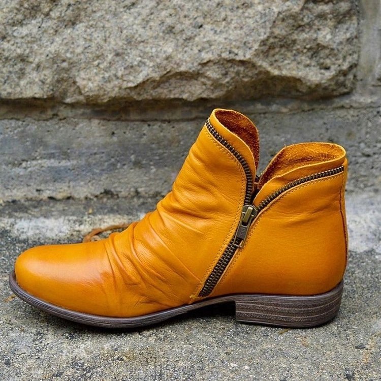 Bottines pour femmes avec fermeture éclair élégante 1