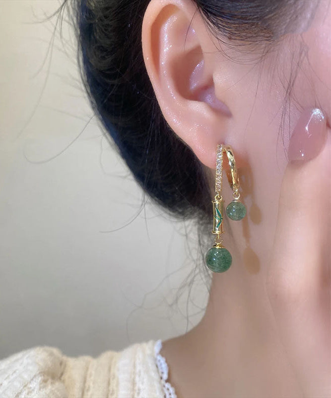 Boucles d'Oreilles Pendantes Femme Style Traditionnel 3