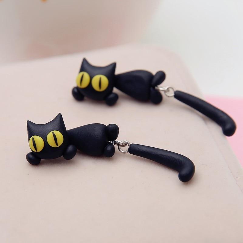 Boucles d'oreilles Femme Patte de Chat Ludiques 3