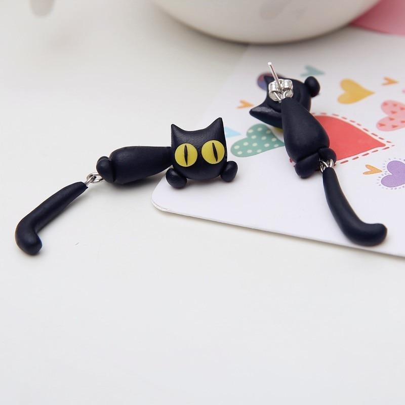 Boucles d'oreilles Femme Patte de Chat Ludiques 4