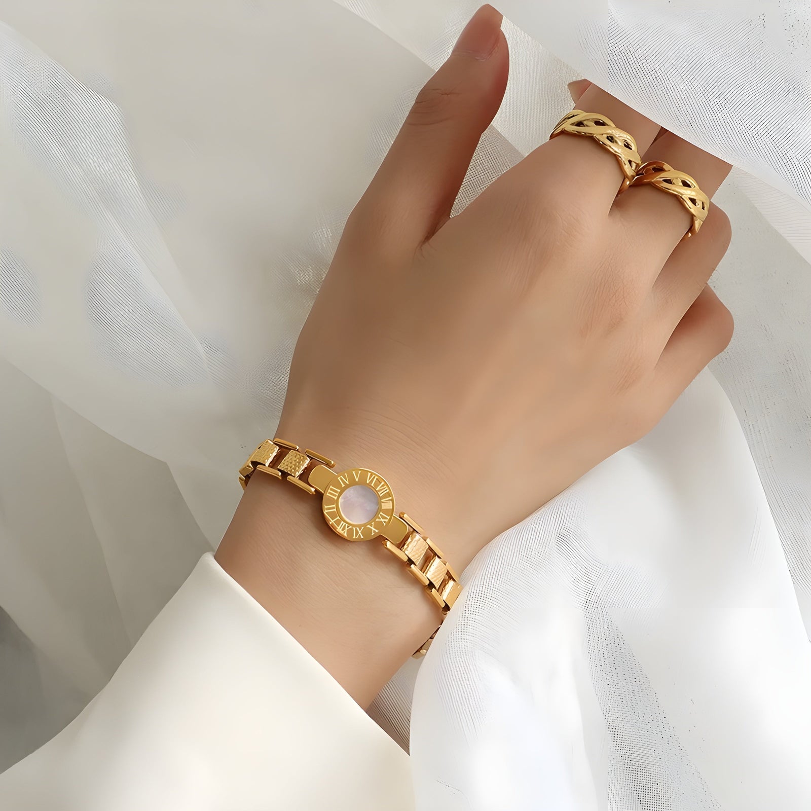 Bracelet Femme Design Géométrique Chic 0