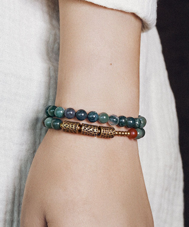 Bracelet Femme Double Boucle Style Ethnique 2