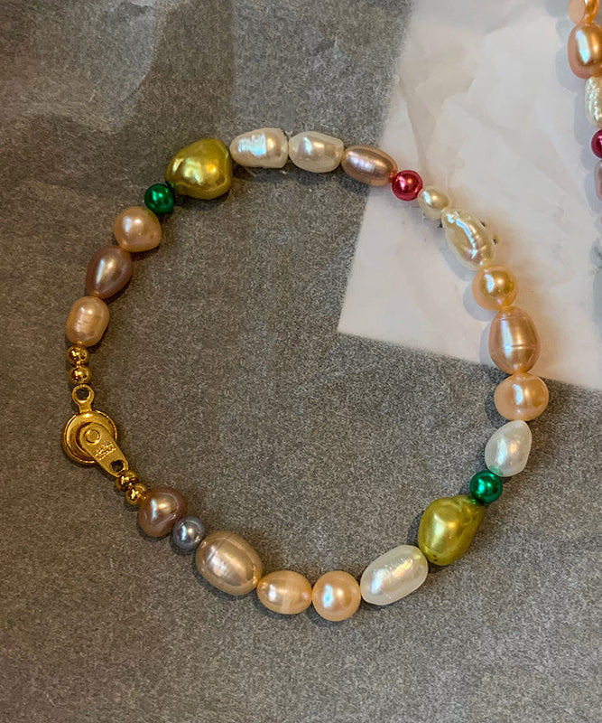 Bracelet Femme Perles Design Original Arc-en-Ciel 4