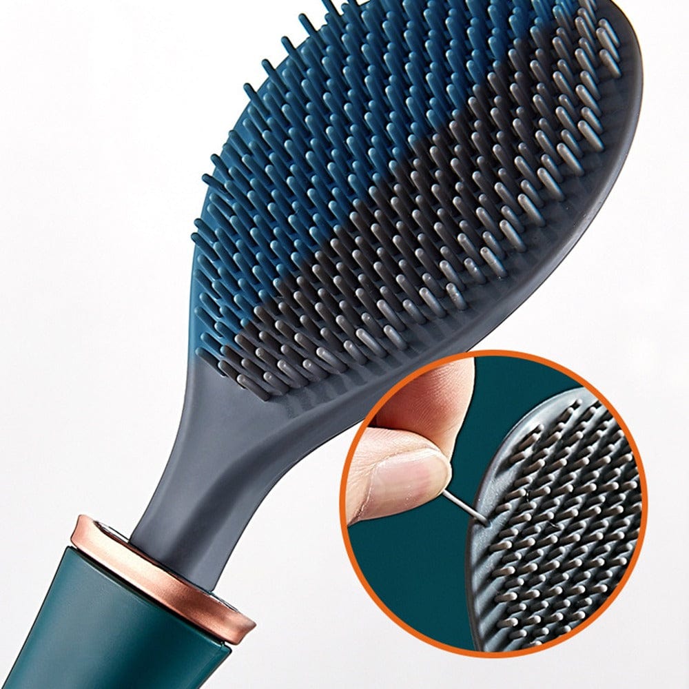 Brosse WC Silicone avec Poignée Ergonomique et Support Mural 3