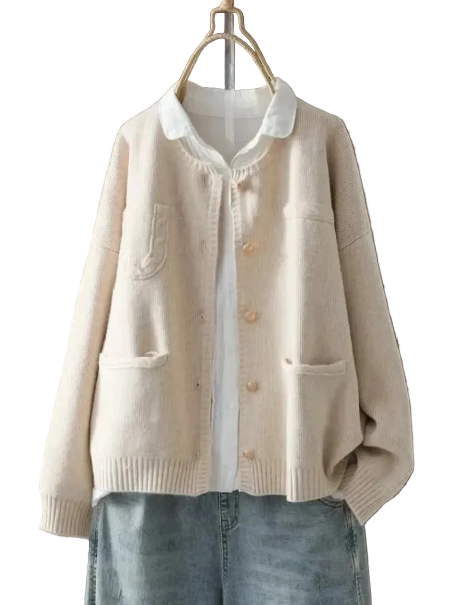 Cardigan Ample pour Femmes Chic 0