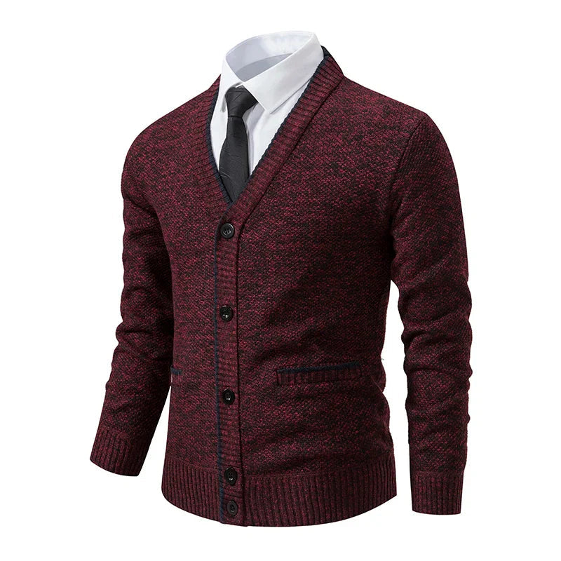 Cardigan Homme Style Classique Confortable pour Toutes Saisons 7