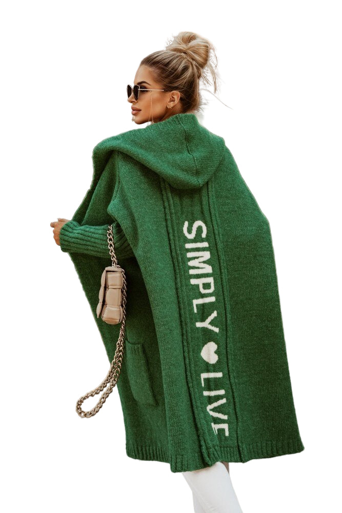 Cardigan Long Femme Élégant 0