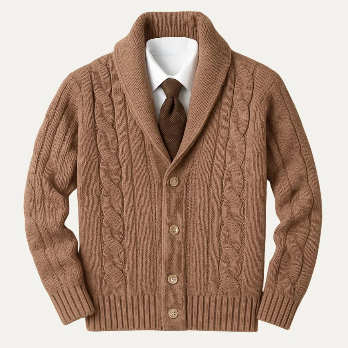 Cardigan pour hommes en tricot 1