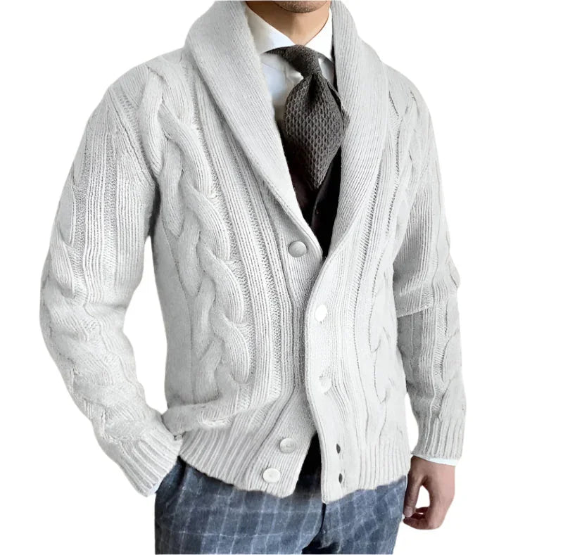 Cardigan pour hommes en tricot 8