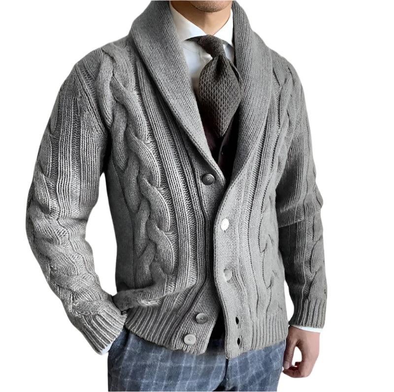 Cardigan pour hommes en tricot 9