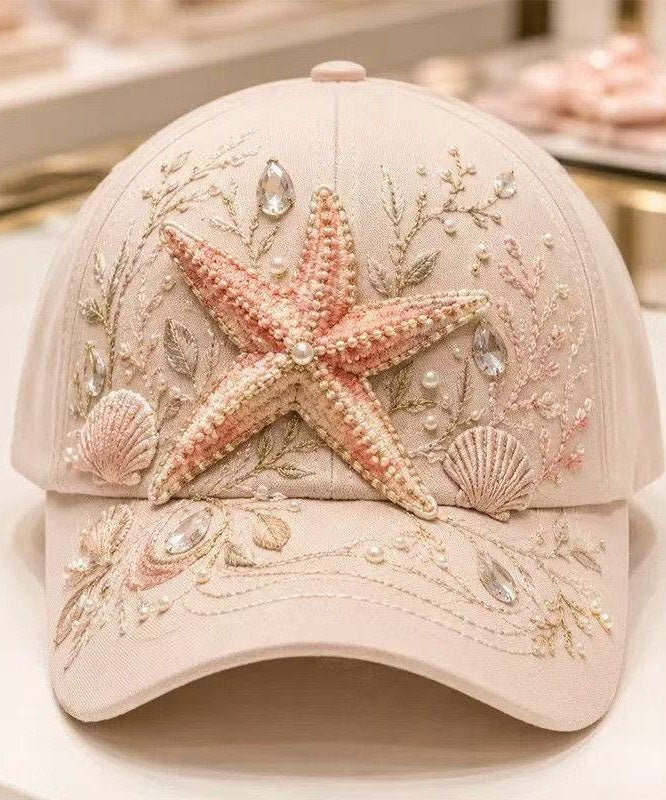 Casquette de baseball femme à imprimé étoiles de mer 4
