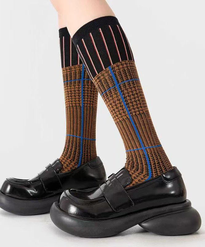 Chaussettes Mi-Mollet Rayées pour Femmes 2