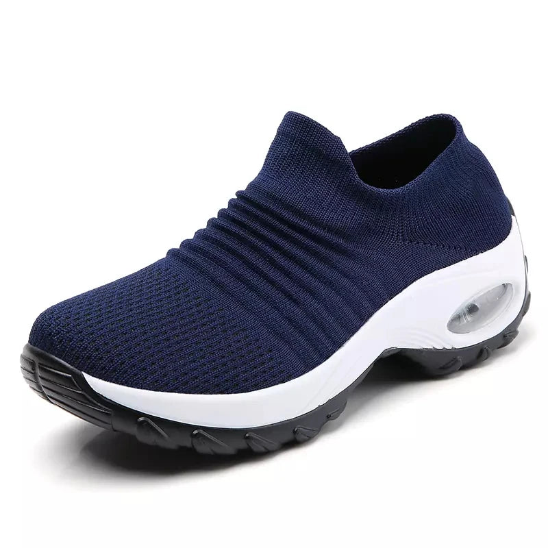 Chaussettes de Sport pour Femmes avec Semelle Épaisse et Coussin d'Air 11