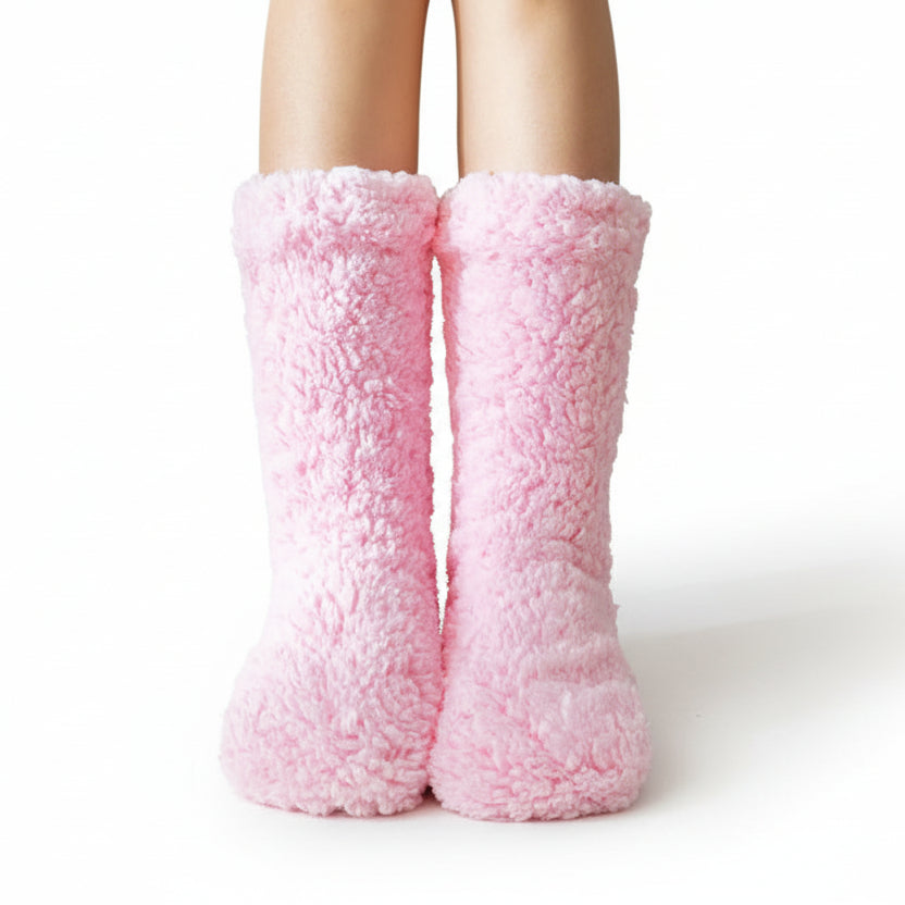 Chaussons Femme Mi-Mollet Confortables 3