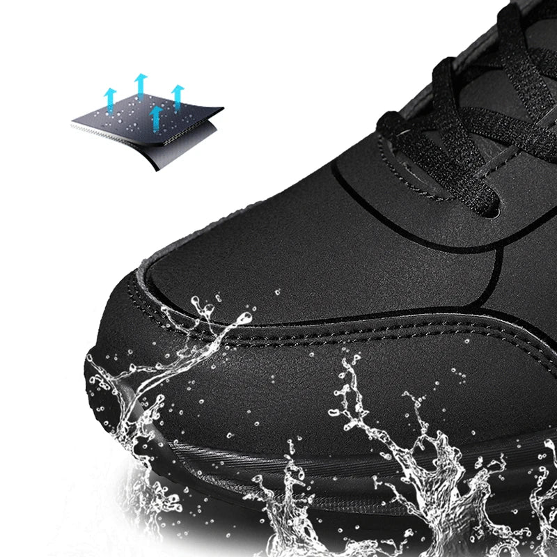 Chaussure Running Homme Respirante Hiver Semelle Antidérapante 1