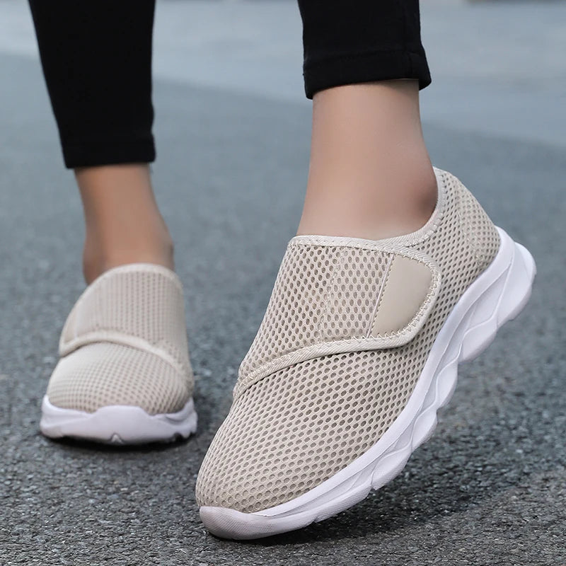 Chaussure de Marche Homme Ajustable Cuir Décontractée 4